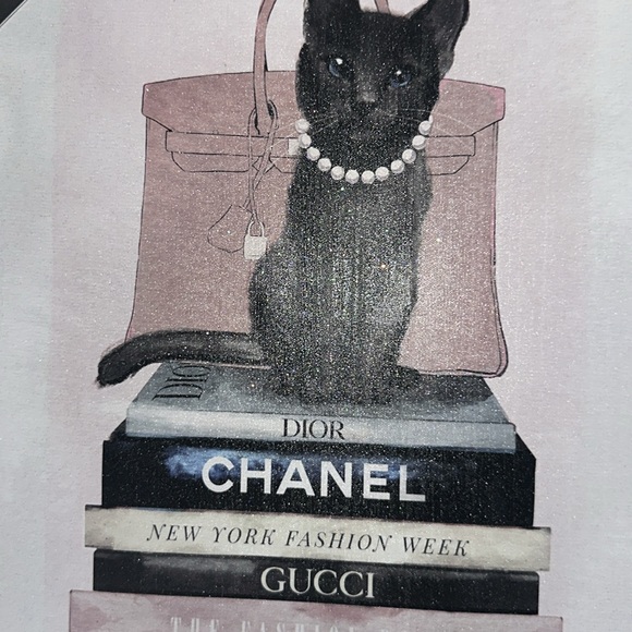 🌶️👑 Fashion Cat Canvas Wall Art - Picture 9 of 17